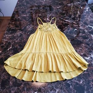 Altar'd State | Lace Crochet Peplum Tank